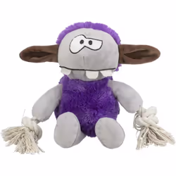 TRIXIE Monster, Chien, Jouet en peluche, Marron, Gris, Lilas, Coton, Polyester, 320 mm