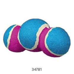 Lot de 3 jouets pour chien Balle à friandises en caoutchouc Trixie