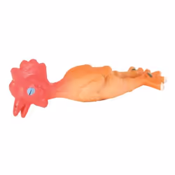 TRIXIE 4011905350912, Chien, Jouet qui couine, Orange, Rouge, Latex, Mastication, 150 mm