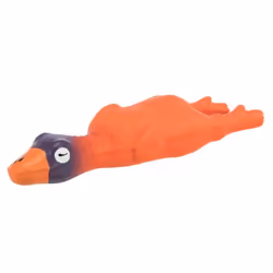 TRIXIE 35093, Chien, Jouet qui couine, Orange, Latex, Mastication, 140 mm