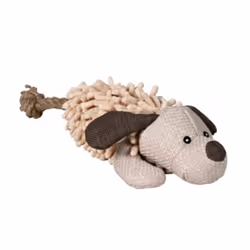 TRIXIE Dog, Chien, Jouet en peluche, Beige, Marron, Tissu, Peluche, Corde, 300 mm