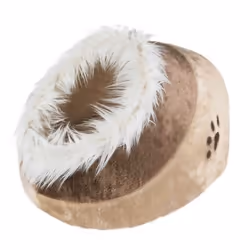 TRIXIE 36282, Tapis pour animaux de compagnie, Intérieure, Chien, Beige, Marron, Ovale, Peluche