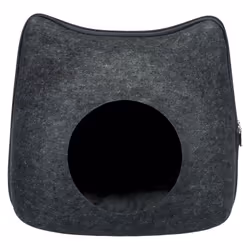 TRIXIE 36318, Panier refuge pour animaux de compagnie, Intérieure, Chat, Noir, Autres, Monochromatique