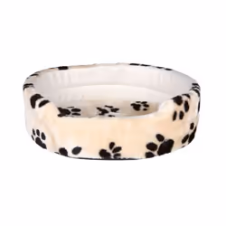 TRIXIE 37002, Lit ovale pour animaux de compagnie, Intérieure, Chien, Beige, Ovale, Motif