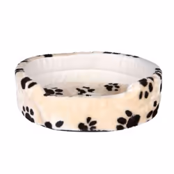 TRIXIE 37005, Lit ovale pour animaux de compagnie, Intérieure, Chien, Beige, Ovale, Motif