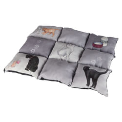 TRIXIE 37074 plaid pour chiens et chats Chat Toison, Polyester Gris