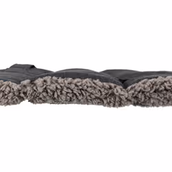 TRIXIE Bendson Chien Peluche, Polyester Gris