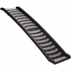 TRIXIE 39477, Rampe pour animaux de compagnie, Extérieure, Chien, Plastique, Noir, Gris, Motif