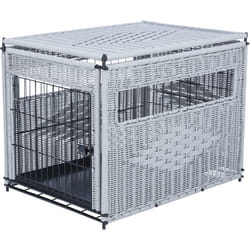 TRIXIE 39749 chenil et parcours pour chien Plastique Noir 1 portes(s)