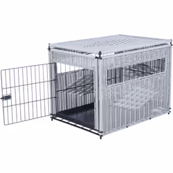 TRIXIE 39749 chenil et parcours pour chien Plastique Noir 1 portes(s)