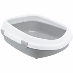 TRIXIE 40175 bac à litière pour chiens et chats Chat Toilettes ouvertes pour animaux de compagnie Bleu
