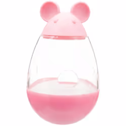 Snack souris en plastique/silicone peut se remplir de friandises entraîne l'habileté Dimensions: 9 cm coloris aléatoire Snack ...