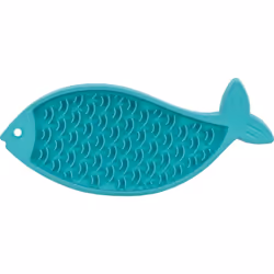 TRIXIE Lick'n'Snack, Chat, Silicone, Turquoise, Gamelle à nourriture pour animaux de compagnie, Monochromatique, 280 mm