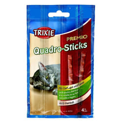 Lot de 24 friandises pour chat à la volaille/au foie Trixie Premio Stick Quintett