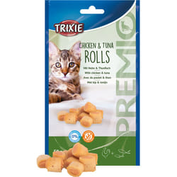 TRIXIE Premio Chat Friandises Volaille, Thon 50 g