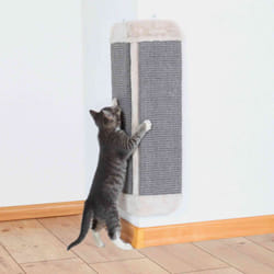 Trixie - Griffoir d'angle pour chat 32 x 60 cm Gris