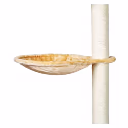 TRIXIE 43541, Intérieure, Chat, Beige, Rond, Monochromatique, Peluche