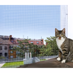 TRIXIE 44313, Filet de sécurité, Chat, Intérieure et extérieure, Blanc, Nylon, 3000 mm