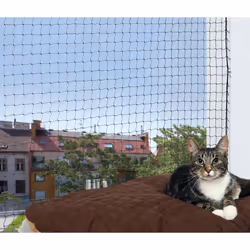 TRIXIE 44321, Filet de sécurité, Chat, Intérieure et extérieure, Noir, Nylon, 4000 mm