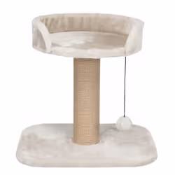 TRIXIE 44418, Lit de griffoir pour chat, Autonome, Gris, Peluche, Jute, 9 cm