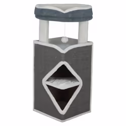 TRIXIE Arma, Tour griffoir pour chat, Autonome, Gris, 540 mm, 540 mm, 9800 mm