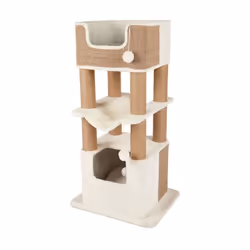 Trixie - Griffoir pour chats Lucano xxl Blanc et taupe