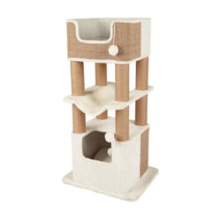 Trixie - Griffoir pour chats Lucano xxl Blanc et taupe