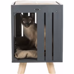 TRIXIE 44742, Intérieure, Bois, Gris, Bois, Bois, Bois, 1 étagères