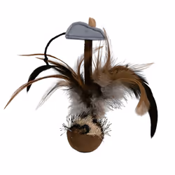 TRIXIE 45730, Chat, Jouet en peluche, Marron, Peluche, 150 mm