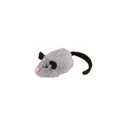 Lot de 3 jouets pour chat en peluche Trixie Active Mouse