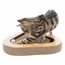 TRIXIE 48009, Chat, Circuit imprimé, Marron, Carton, Griffoir, 360 mm