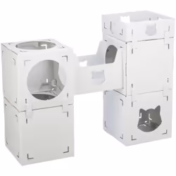 TRIXIE 48060, Tour griffoir pour chat, Autonome, Blanc, Carton, 930 mm, 720 mm