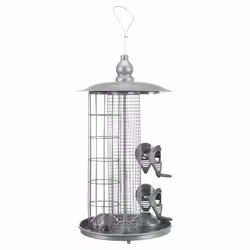 TRIXIE 55421, Support, Argent, Métal, Plastique, 0,79 L, Cacahouètes, 200 mm