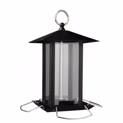 TRIXIE 55621, Support, Noir, Transparent, Métal, 1 L, Graines, 200 mm