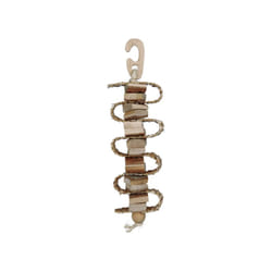 Jouet en paille et bois Trixie 21 cm