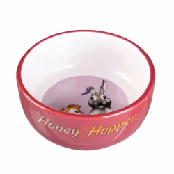 TRIXIE Honey & Hopper Ceramic Bowl Universel Mangeoire et abreuvoir