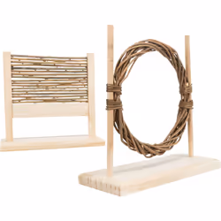 TRIXIE 61910, Lapin, Bois, Saule, Bois, 2 pièce(s), 280 mm, 260 mm