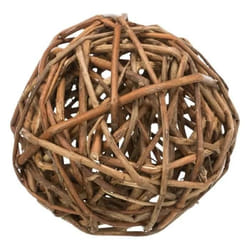 Lot de 4 jouets pour petits animaux Balle en osier Trixie
