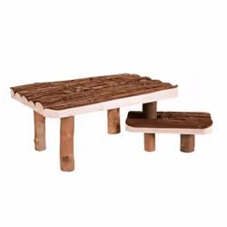 TRIXIE 62262, Abri/plateforme avec marches, Cochon d'inde, Lapin, Bois, Bois, 1 pièce(s), 370 mm