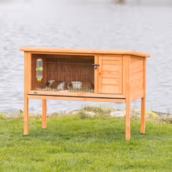 TRIXIE 62372 cage et niche pour petits animaux Cochon d'inde, Rabit Bois