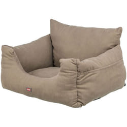TRIXIE 13220 couverture pour chiens pour coffres et sièges Ceinture de sécurité pour voiture Polyester Beige