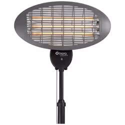 Chauffage de terrasse - tepro - 2000 W - Noir - Electrique