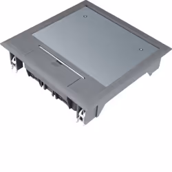 Hager VQ06057011, Acier satin, EN50085-2-2
