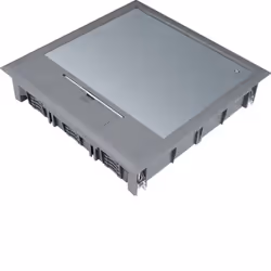 Hager VQ12057011, Acier satin, EN50085-2-2