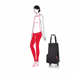 Reisenthel Foldabletrolley chariot de voyage Noir