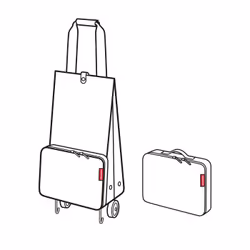 Reisenthel Foldabletrolley chariot de voyage Noir - Vue supplémentaire 4