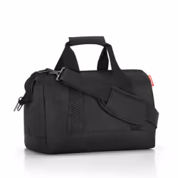 Reisenthel allrounder M, Sac médecin, Moyen, Fermeture à glissière, Noir, Motif, Noir