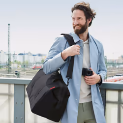 Reisenthel Allrounder L Polyester Noir Unisexe Sac à bandoulière