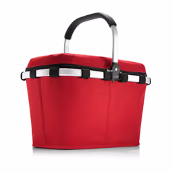 Reisenthel Iso, Panier à commission, Rouge, Polyester, Monochromatique, 22 L, 480 mm