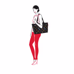 Reisenthel Shopper E1 Noir Pochette